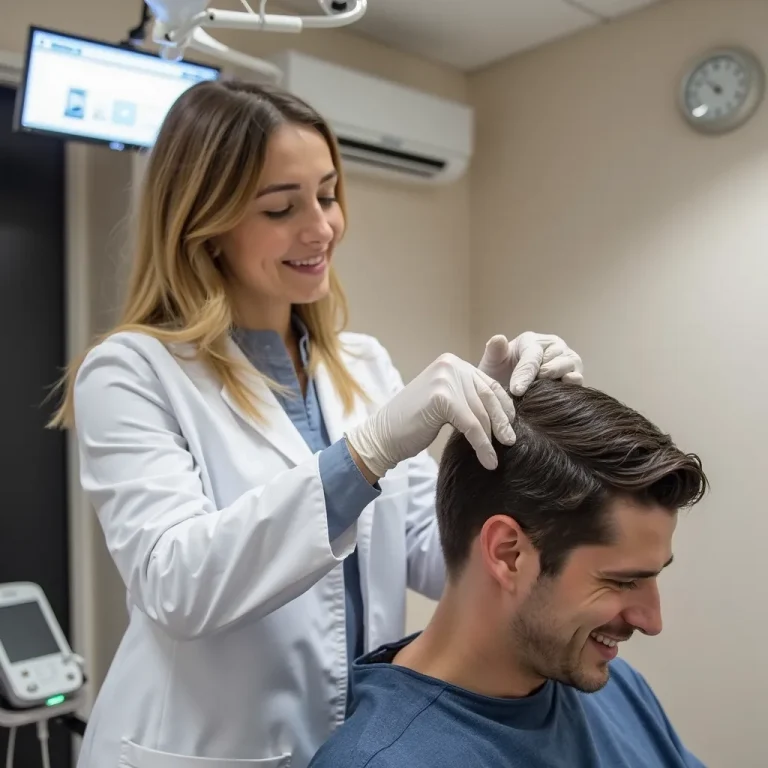 Haartransplantatie controle