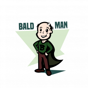 Cartoon Bald Man